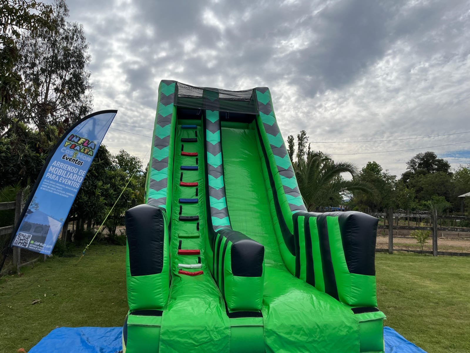 tobogán toxic acuático tobogán toxic acuático