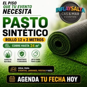 pasto sintético 15mm premium